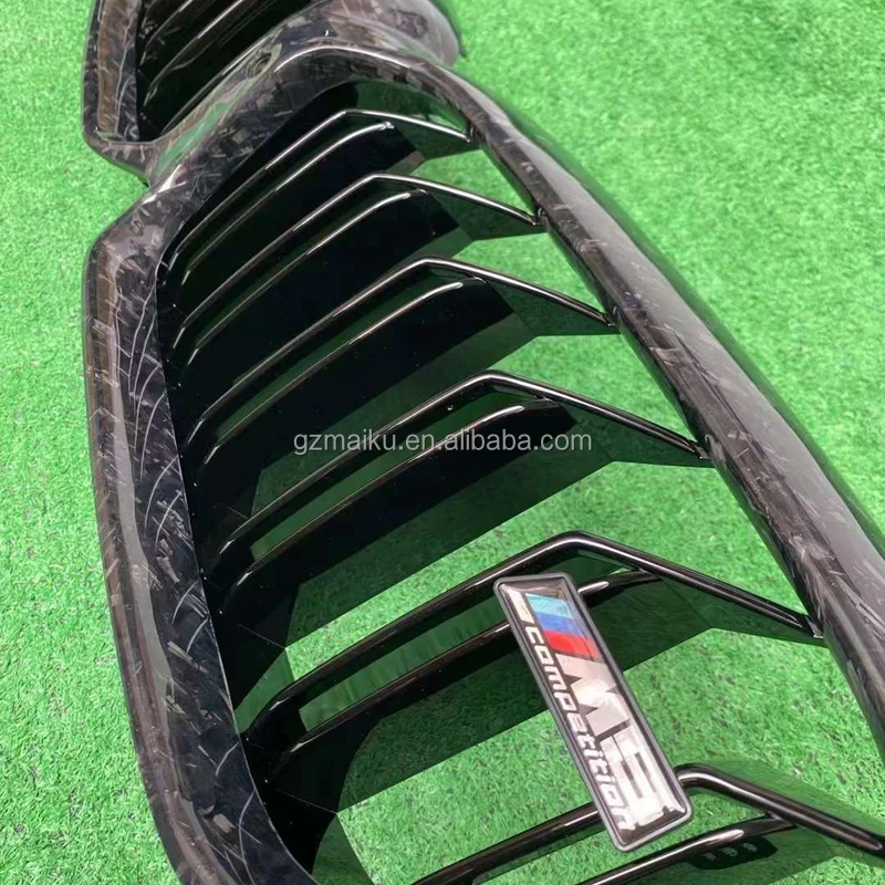 Rejilla fibra carbono forjada BMW Serie 5 G30 G38 2021-2023 - imagen 4