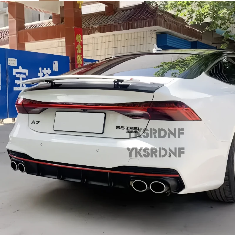 Labio difusor trasero Audi A7 Sline 2019-2020 PP - imagen 3