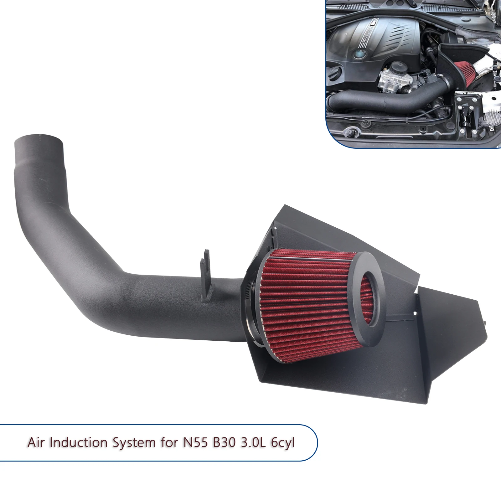 Tubo de admisión turbo N55 3.0L – BMW 335i, 435i, M2 y M235i F30 F32