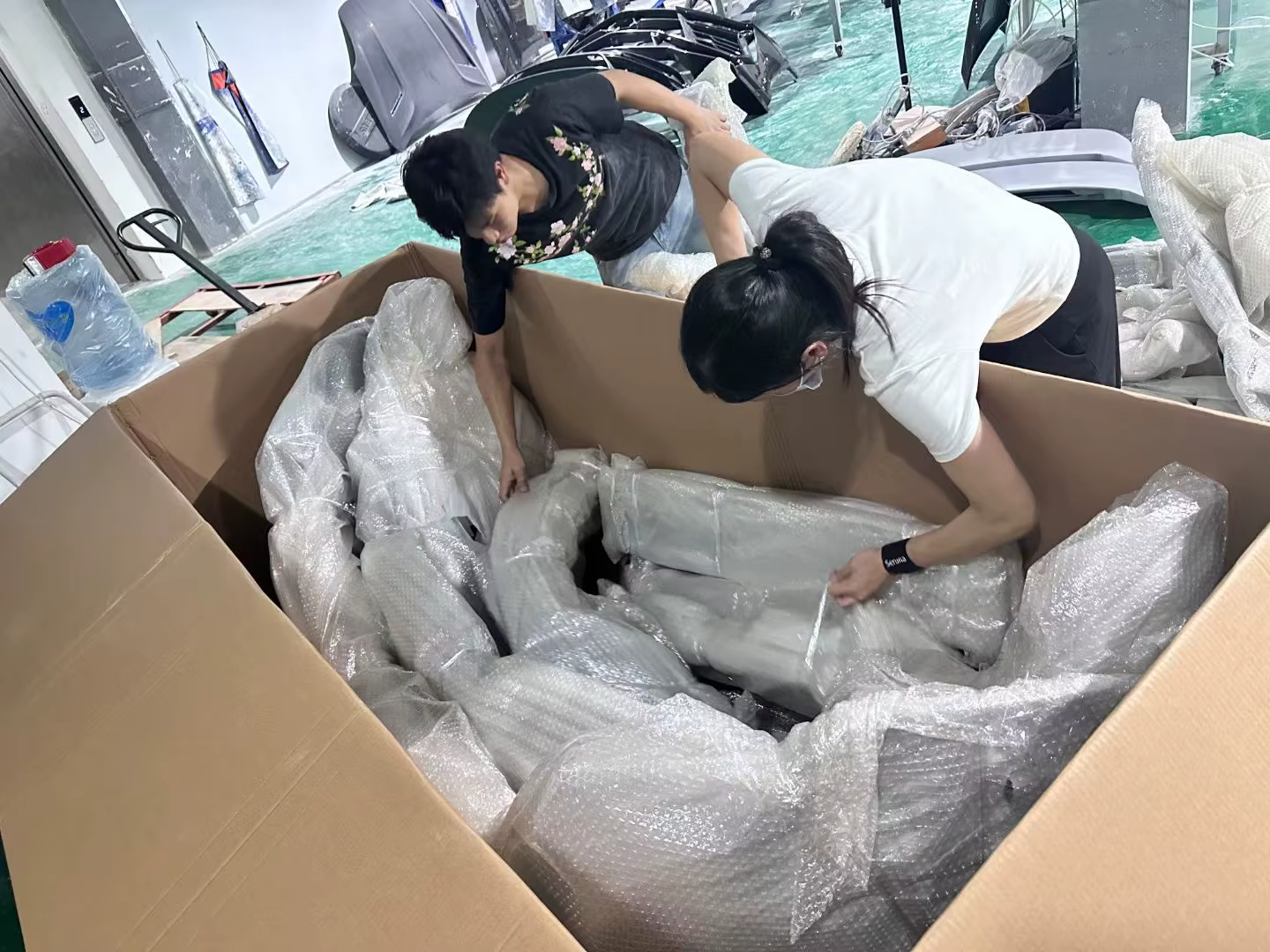 Embalaje profesional reforzado