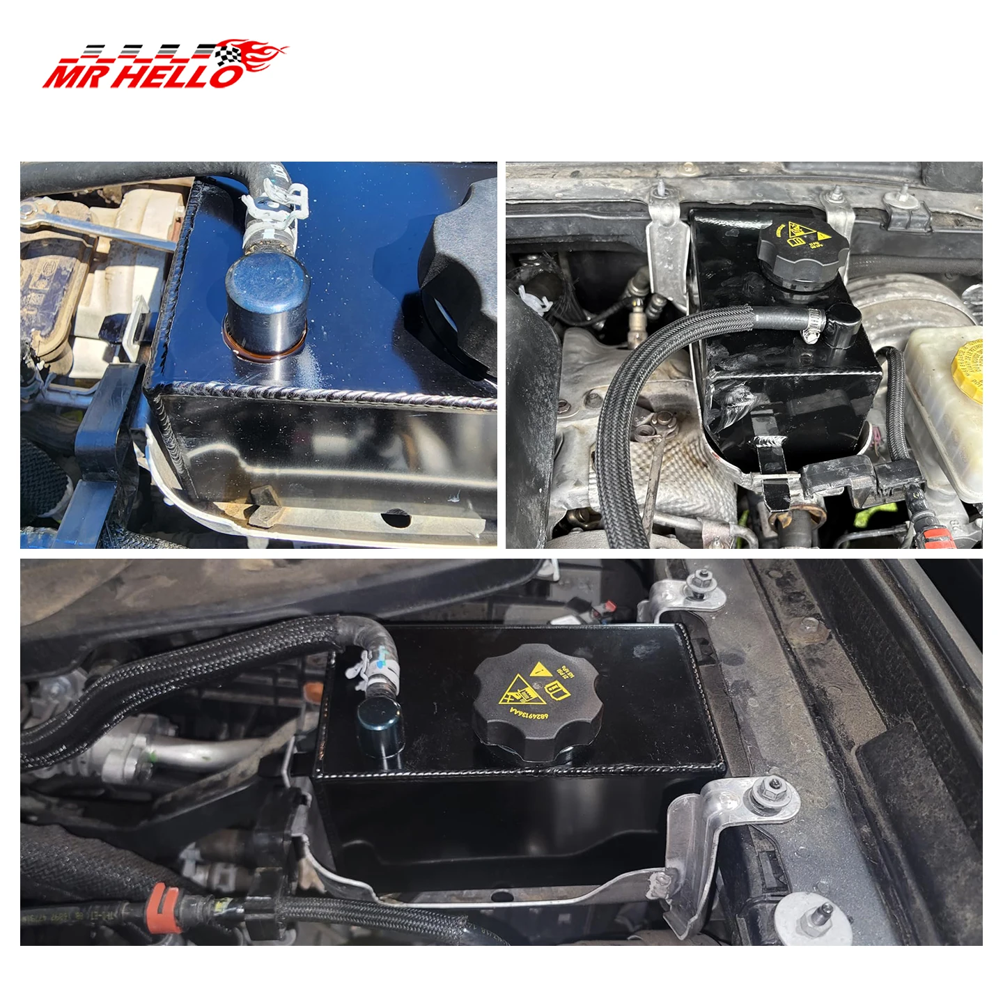 Depósito refrigerante aluminio Jeep Wrangler JL/JLU y Gladiator JT - imagen 5