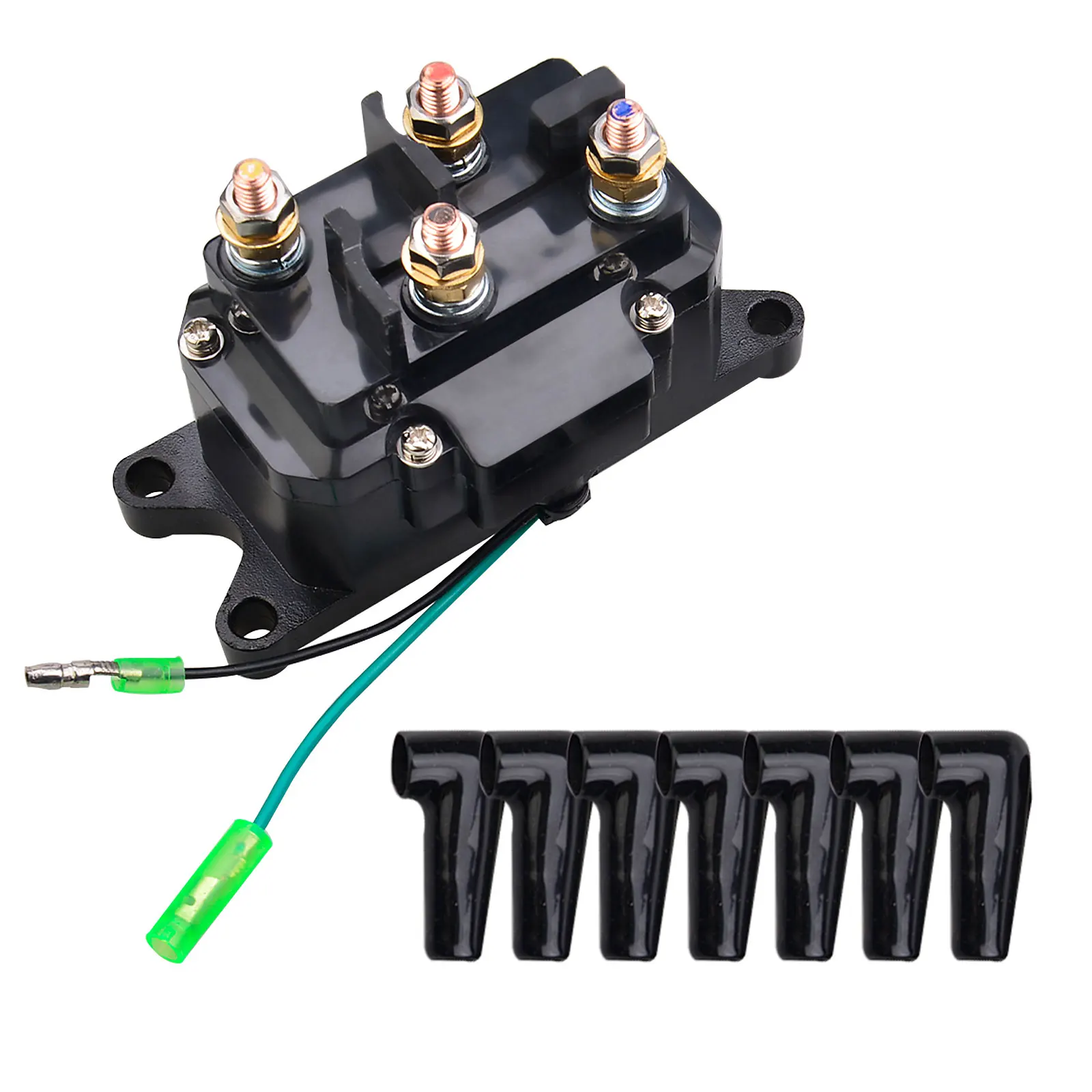 Relé solenoide para cabrestante 12 V 250-450 A – ATV, UTV y Jeep - imagen 3