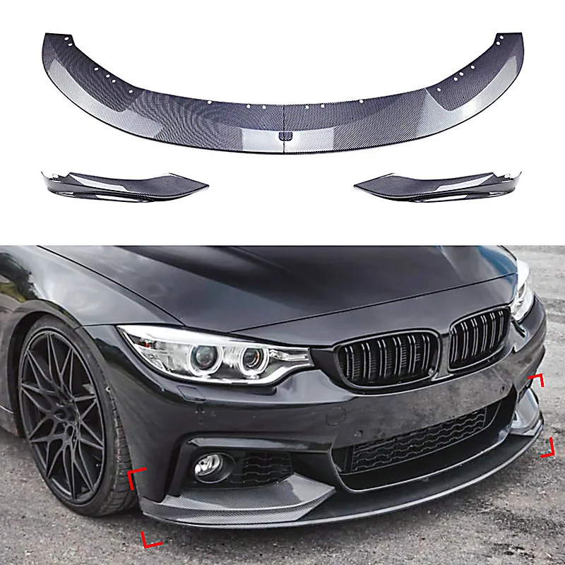 Splitter delantero de parachoques para BMW Serie 4 F32/F33/F36 - imagen 2