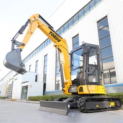 Mini excavadora pequeña Ce/Epa/Euro 5 China Venta al por mayor Mini excavadoras compactas personalizadas 1 tonelada 2 toneladas Precios de 3 toneladas con cubo para pulgar Fo