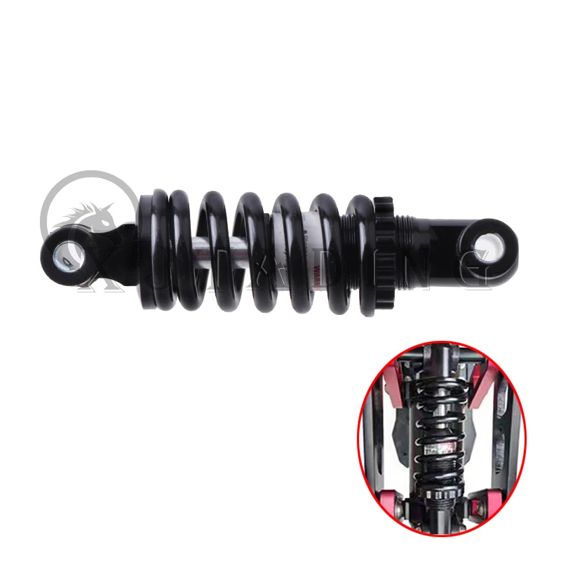 Amortiguador regulable 125mm para scooter y bicicleta eléctrica