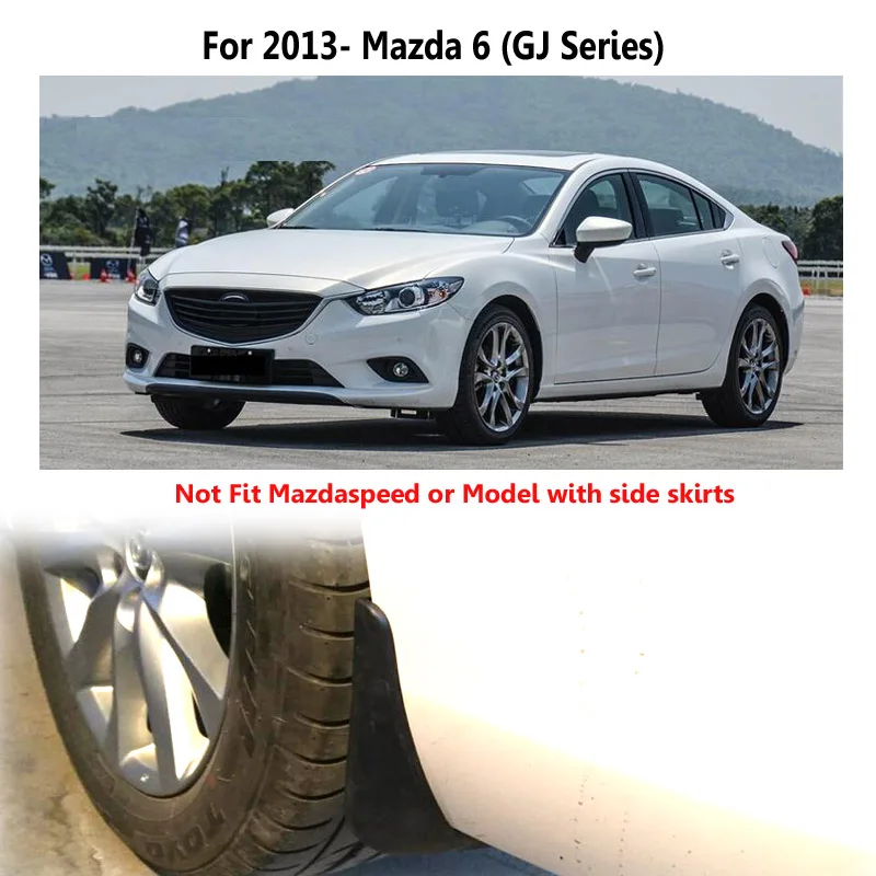 Juego guardabarros estilo OE para Mazda 6 Atenza 2014-2019 - imagen 4