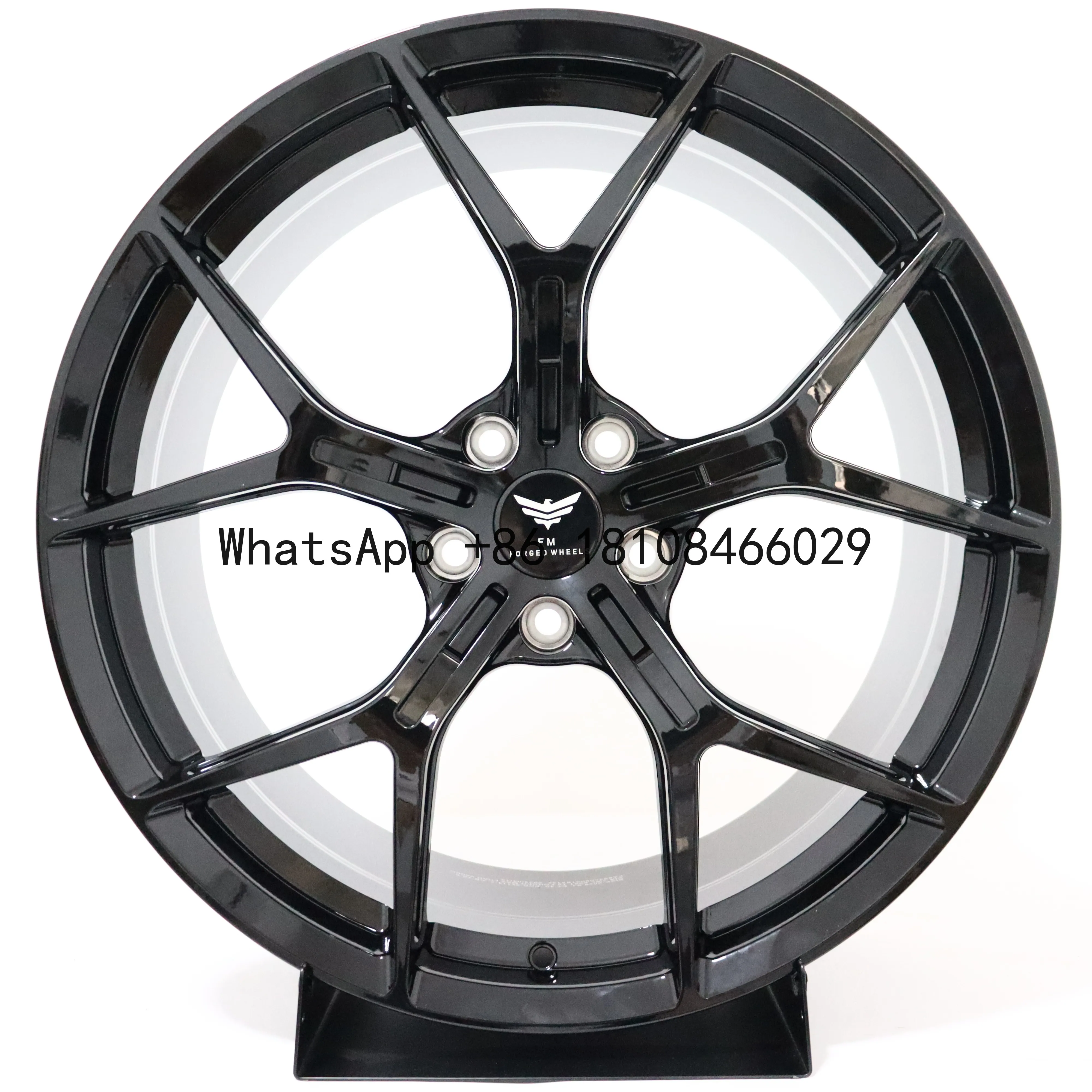 Llantas forjadas huecas Xywheel negras brillantes BMW Serie 3-8
