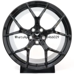 Llantas forjadas huecas Xywheel negras brillantes BMW Serie 3-8