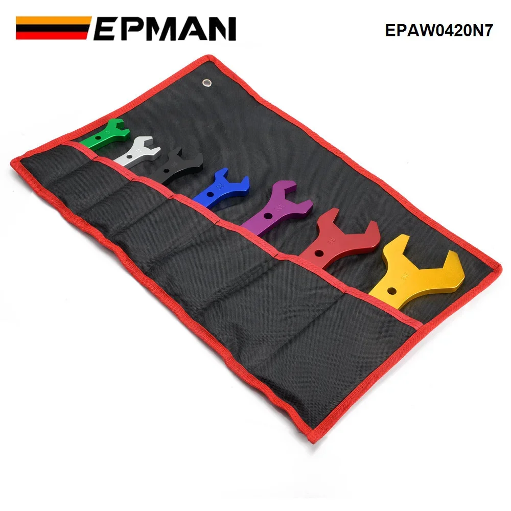 EPMAN Kit llaves AN billet aluminio doble extremo tamaño 3-20
