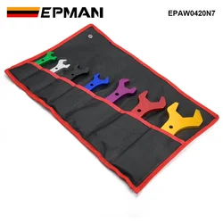 EPMAN Kit llaves AN billet aluminio doble extremo tamaño 3-20