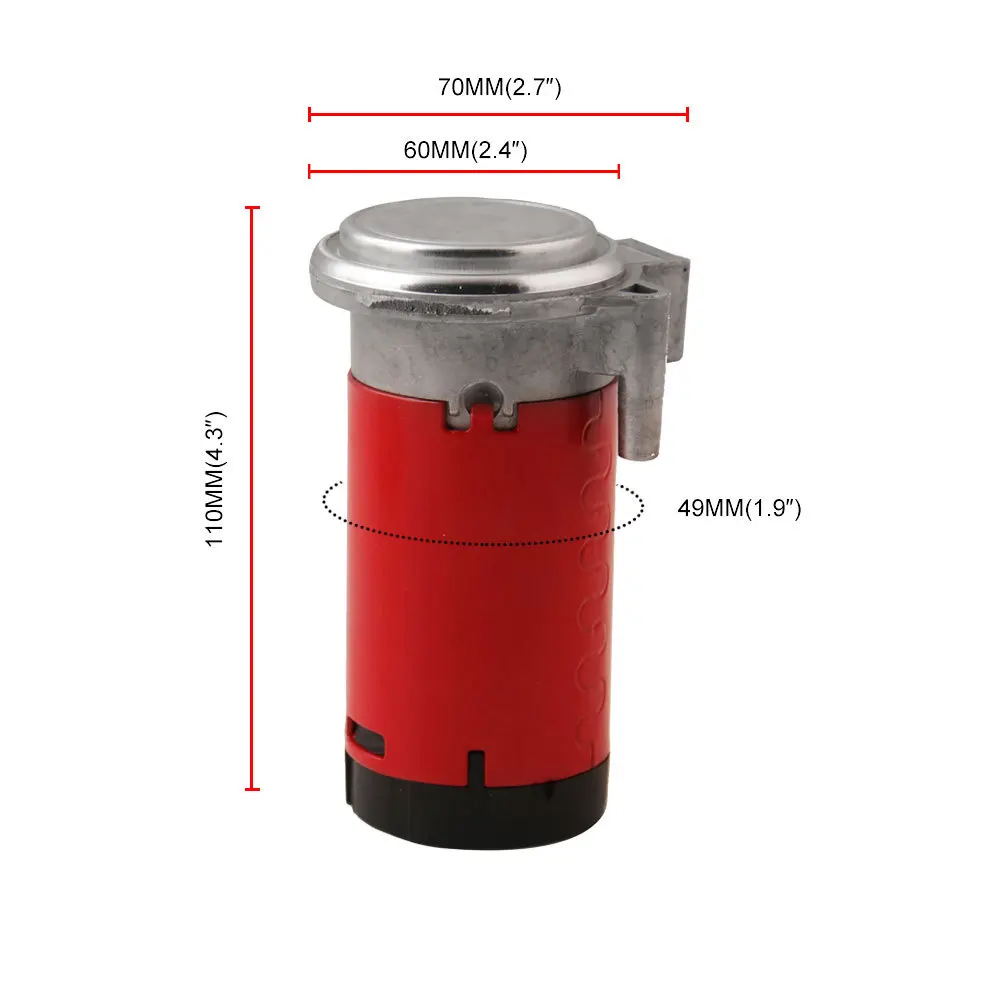 Compresor bocina de aire universal para coche, camión y moto - imagen 2