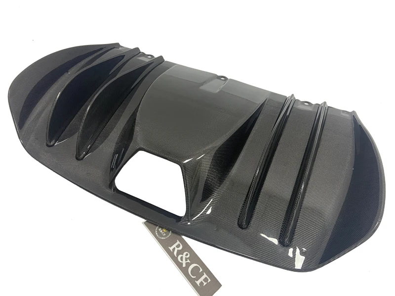 Alerón labio difusor trasero en fibra de carbono OEM Ferrari F430 - imagen 3