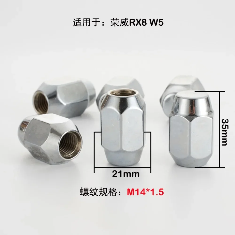 Tornillos rueda Roewe RX8 M14x1,5 cabeza hex 21 mm