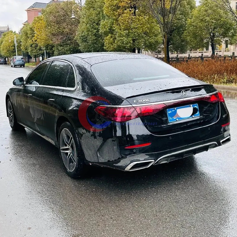 Alerón trasero de coche, ala trasera, tapa de maletero, divisor, accesorios exteriores para Mercedes Benz Clase E W214 E260 E300 2024-up - imagen 5