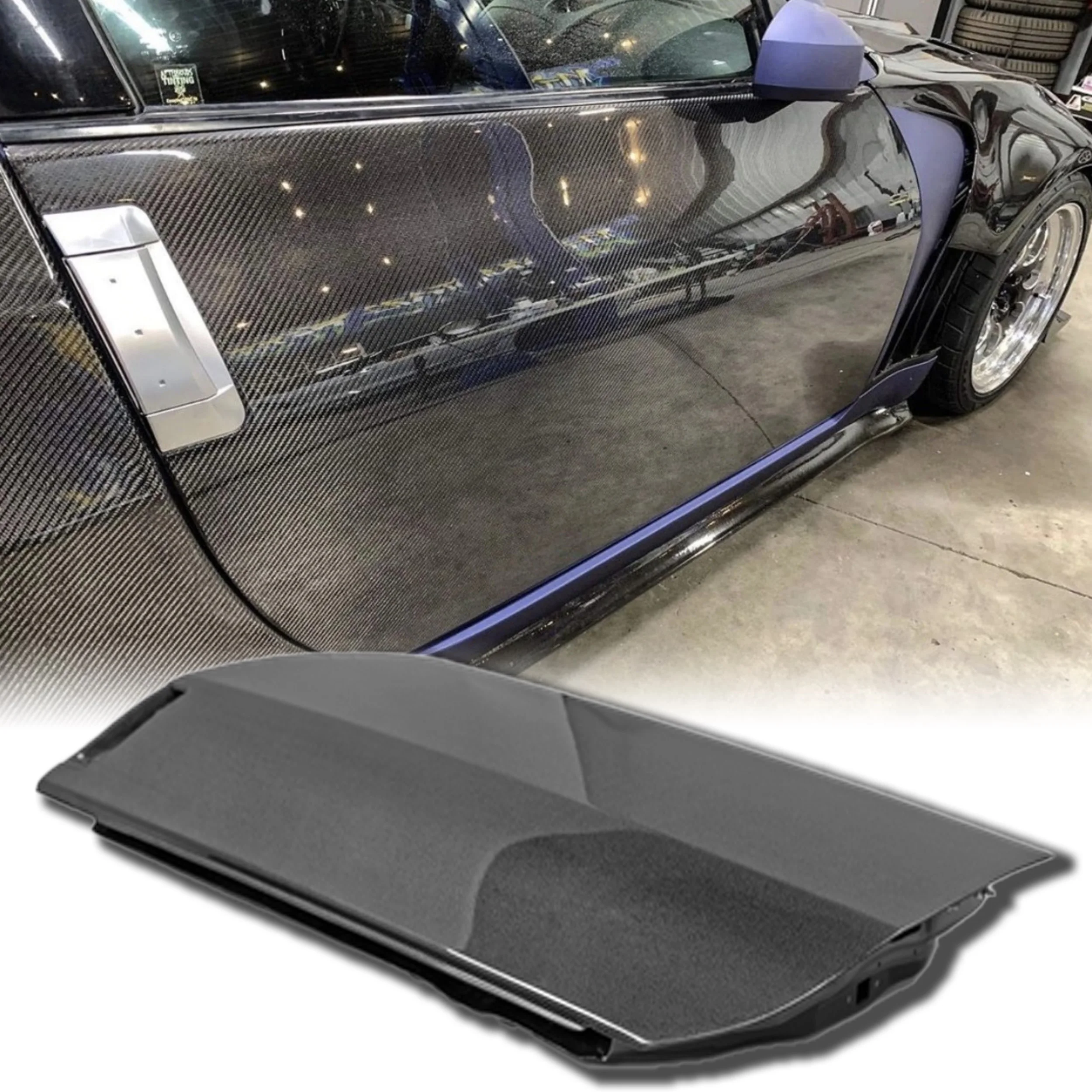 Puertas exteriores fibra de carbono Nissan 350Z Z33 2003-2008