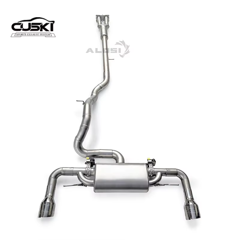 Kit escape deportivo Volvo XC60 3.0T 2009-2017 con catalizador y válvula acero inoxidable - imagen 4