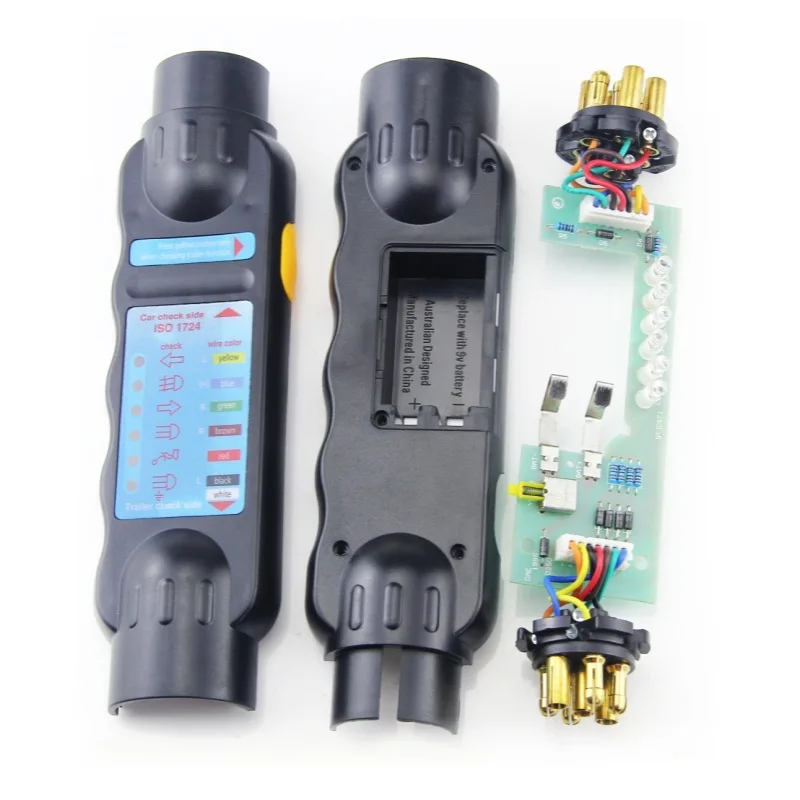 Probador de cableado de remolque caravana con toma de enchufe - imagen 5