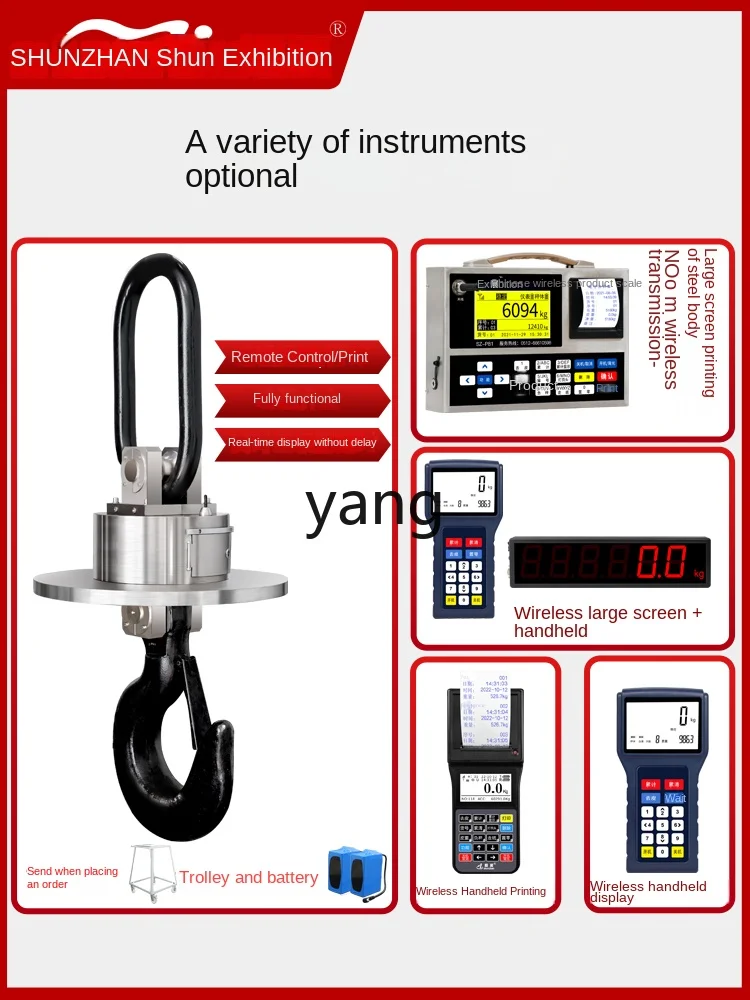 Báscula colgante Escala CX electrónica con gancho termorresistente - imagen 3