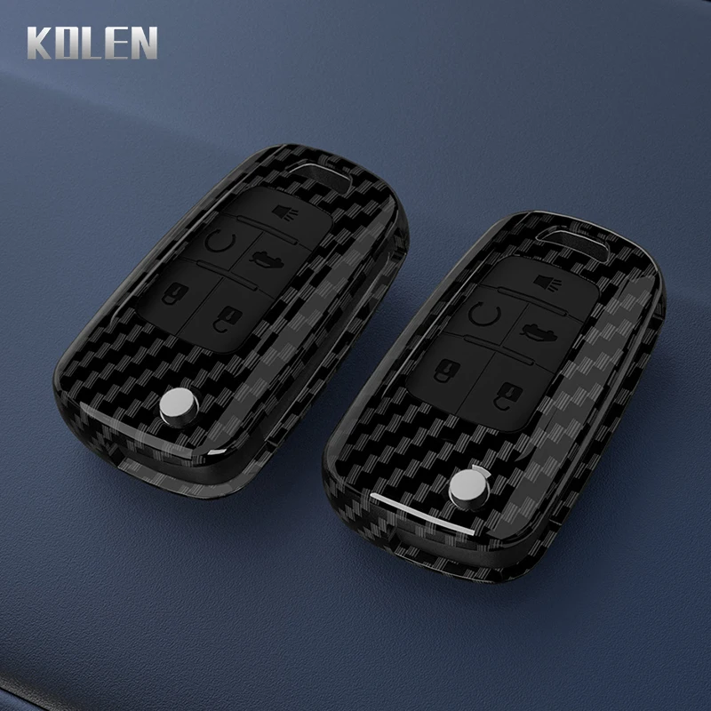 Funda llave ABS efecto carbono para Chevrolet Cruze y Opel Astra J