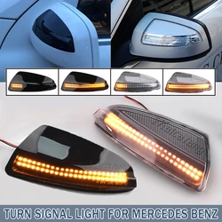 Intermitente espejo lateral LED blanco Mercedes Clase C W204