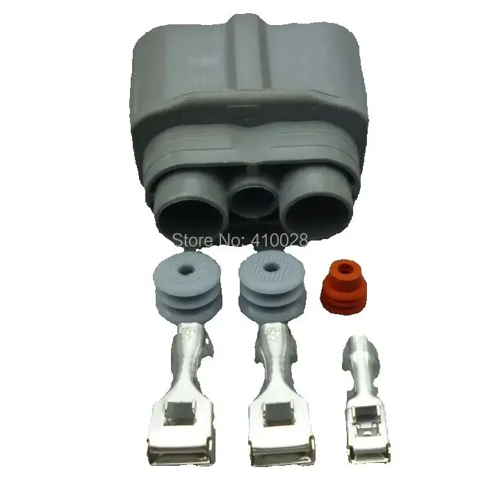 Shhworldsea 6189-0588 Conector eléctrico estanco de 3 pines