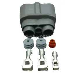 Shhworldsea 6189-0588 Conector eléctrico estanco de 3 pines