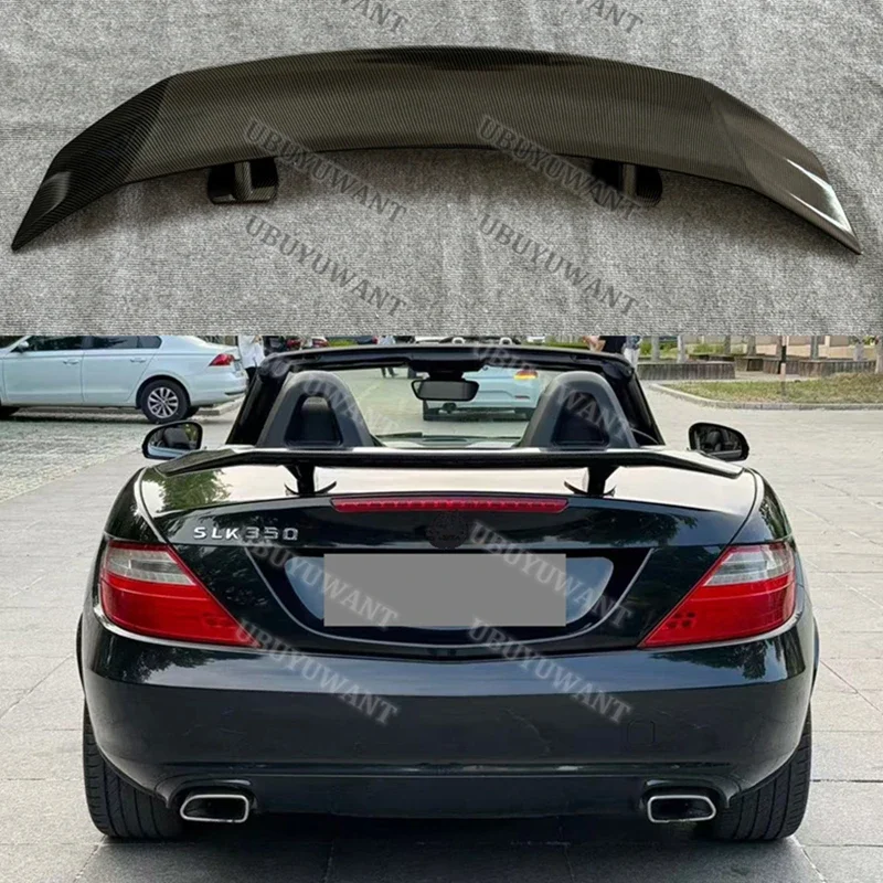 Alerón trasero negro brillante Mercedes-Benz SLK R171 R172 2006-2013 - imagen 2