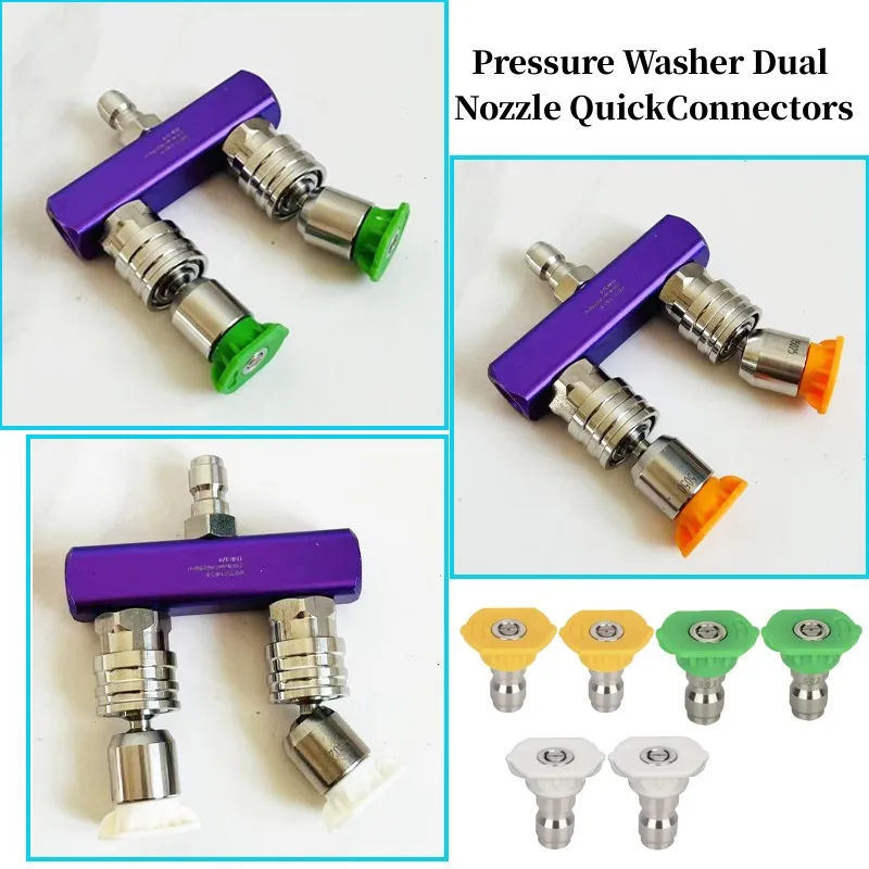 Conector rápido 1/4 hembra para lavadora a presión