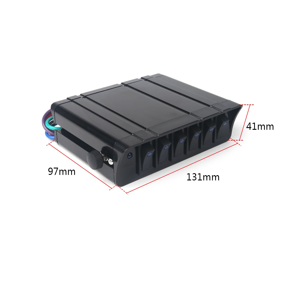 Panel interruptores basculantes LED impermeable universal - imagen 2