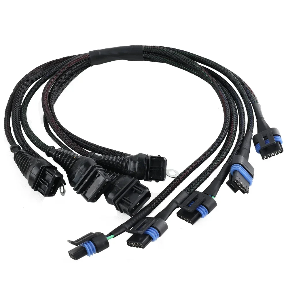 Detalle del arnés de cableado de bobina