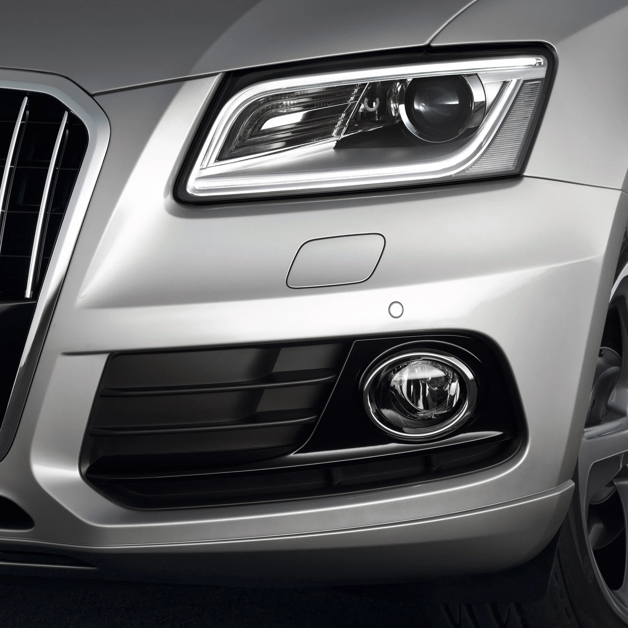 Luz antiniebla del parachoques delantero izquierdo y derecho del coche, cubierta de parrilla para Audi Q5 2013 2014 2015 2016 2017 8R0807681 8R0807682, estilo de coche - imagen 3