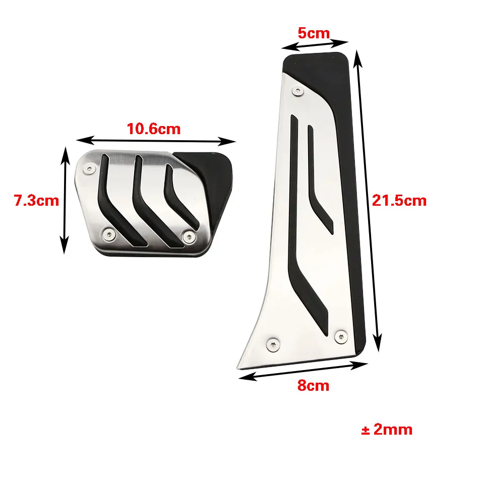 Cubiertas pedal de freno BMW Serie 5 G30 G31 520d 520i 530i - imagen 5