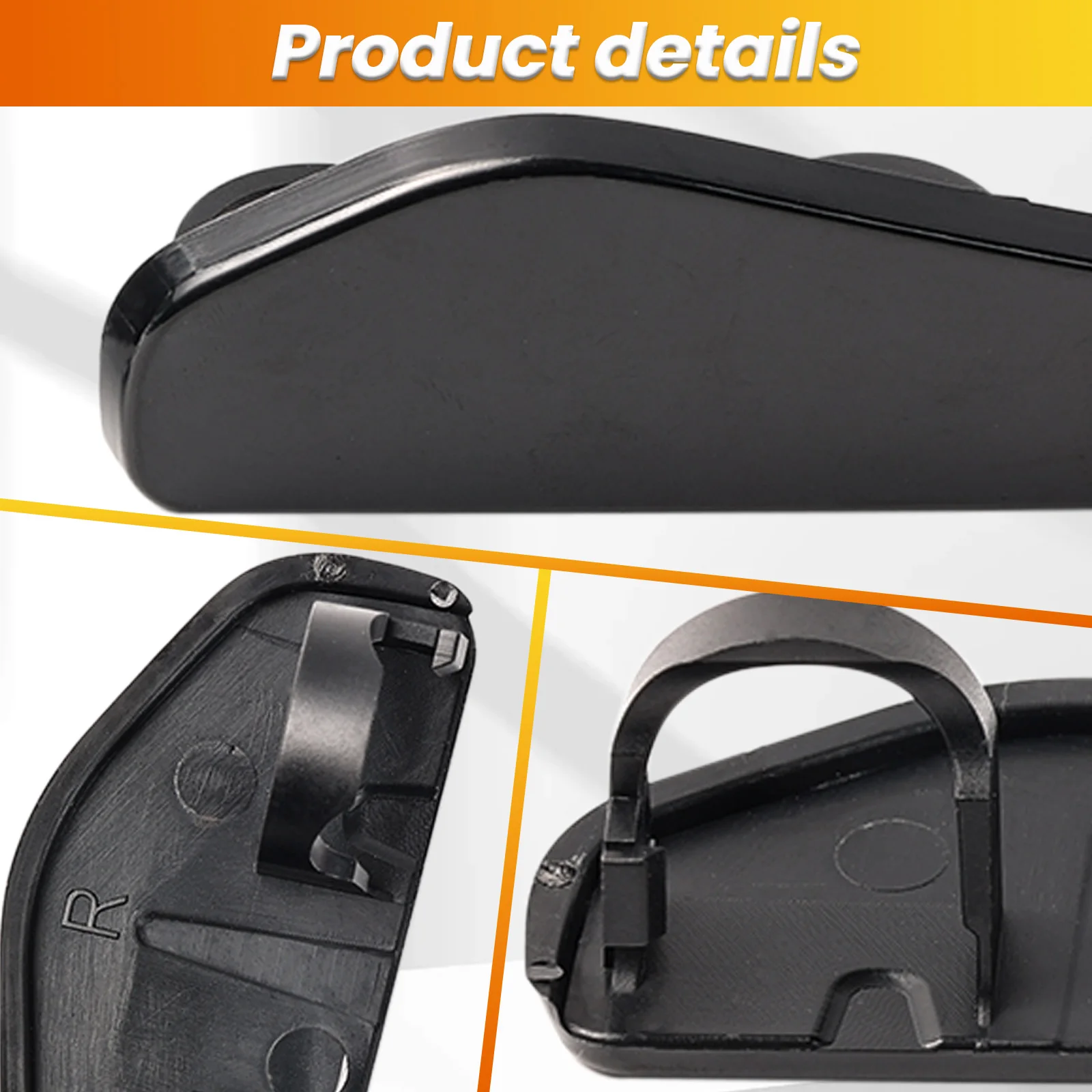 2X tapa de boquilla limpiaparabrisas de faro delantero de coche para BMW Serie 3 E46 Sedan Wagon 316 318 OE izquierdo y derecho #   61677066847 + 61677066848 - imagen 2