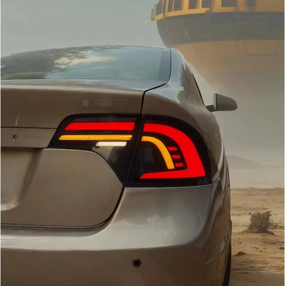 Luz trasera Led modificada, luz trasera, freno, estacionamiento, señal de giro, lámpara antiniebla para CIVIC 2006-2011 EE. UU. - imagen 2