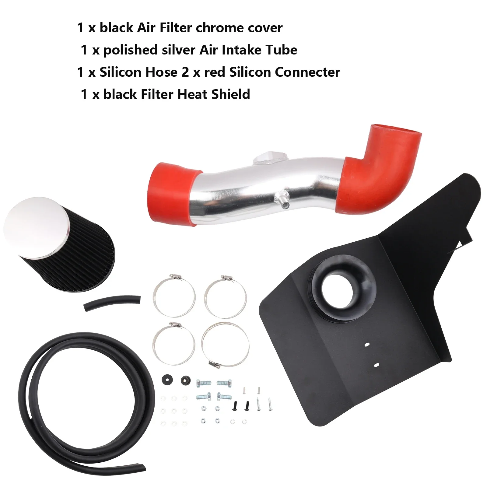 Kit admisión aire frío rojo – Chevy Camaro V6 3.6L 10-11 - imagen 4