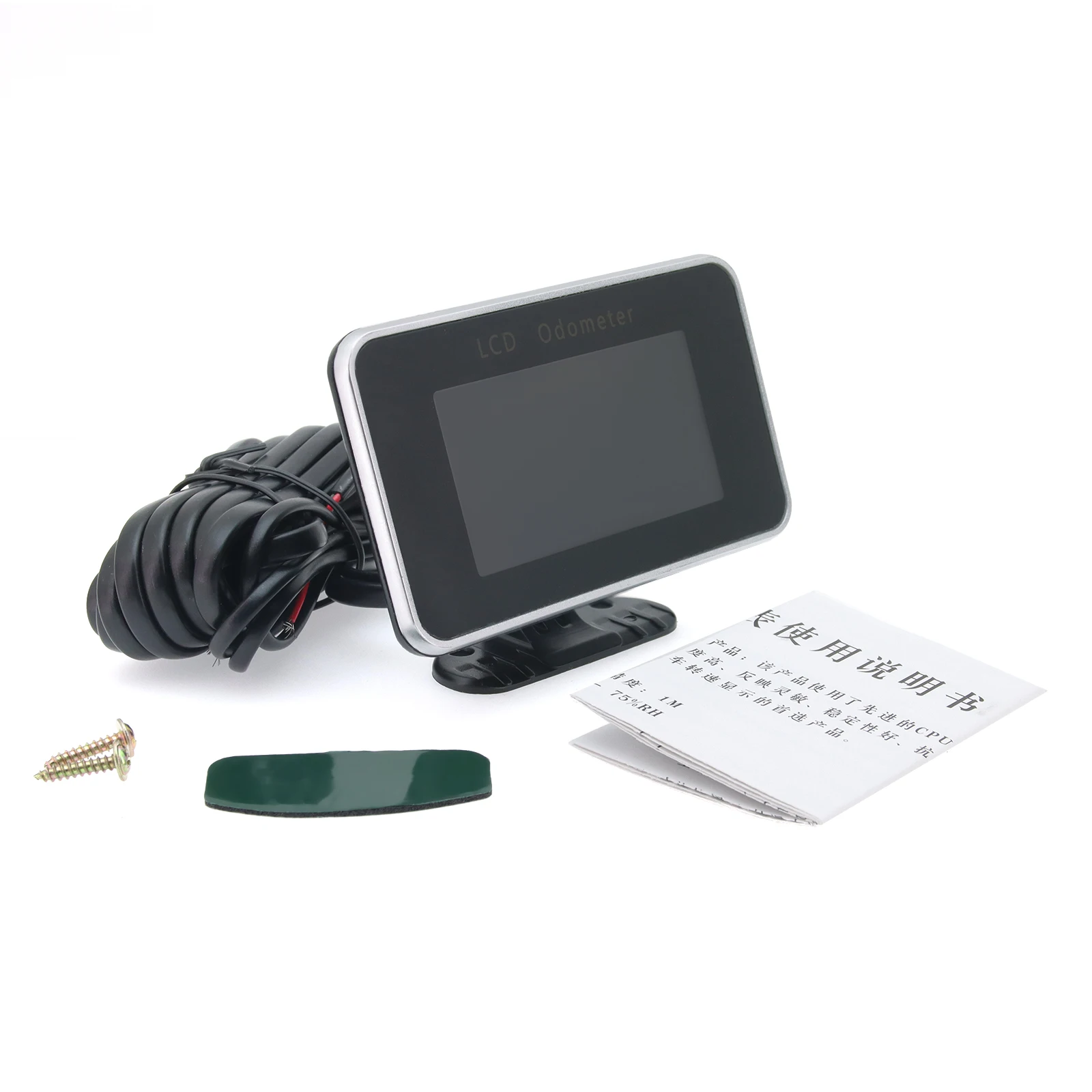 Velocímetro digital LCD con odómetro y alarma para coche y camión - imagen 5