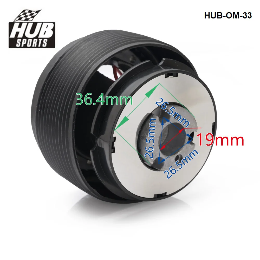 Hubsport Racing OM33 Kit adaptador de volante para Mitsubishi HUB-OM-33 - imagen 2