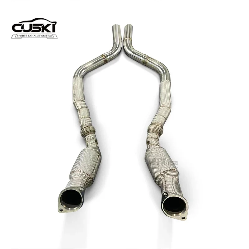 Bajante escape catalizador acero inoxidable Chrysler 300C 5.7 V8 - imagen 3