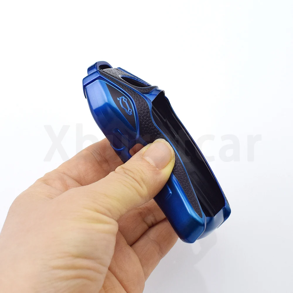 Funda colocada en una llave BMW
