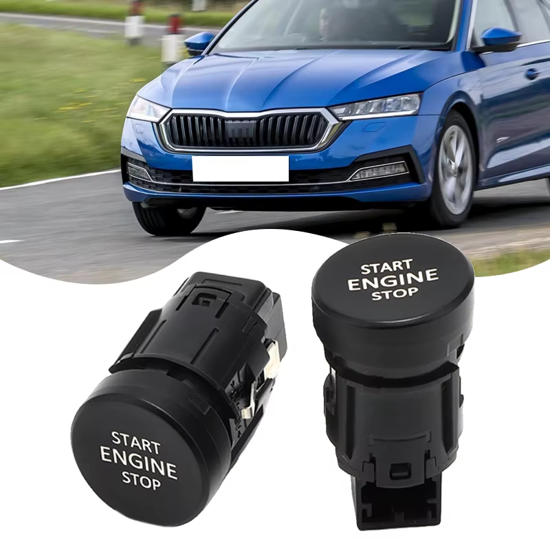 3V0905217A Botón de arranque para Skoda Octavia, Superb y Kodiaq
