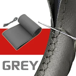 Funda de cuero gris para volante – Kia Rio, Sportage, Solaris
