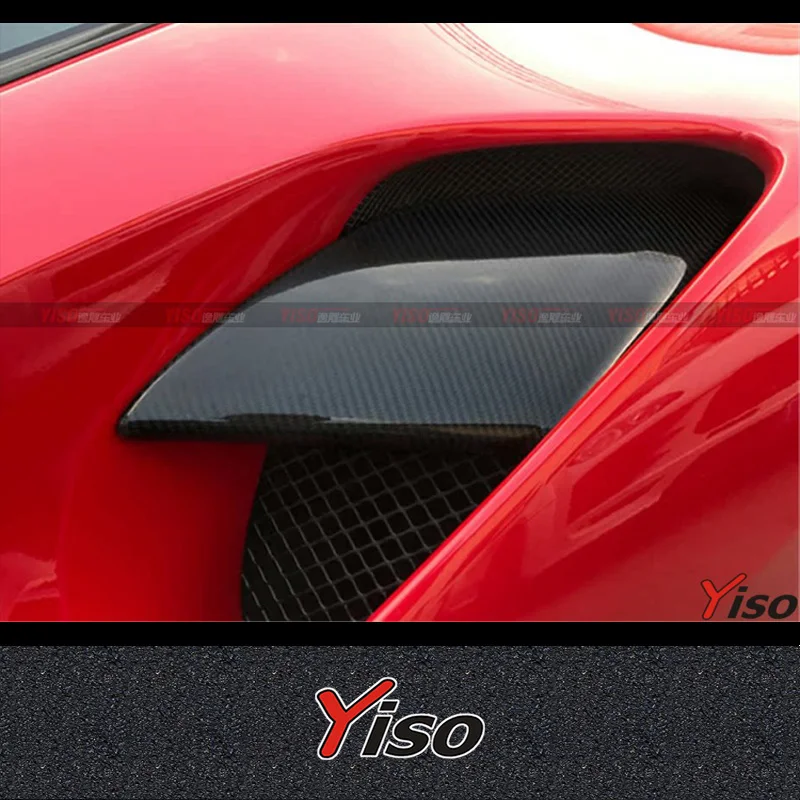 Toma aire lateral fibra de carbono seca Novitec – Ferrari 488 - imagen 2