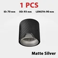 Matte silver in70mm