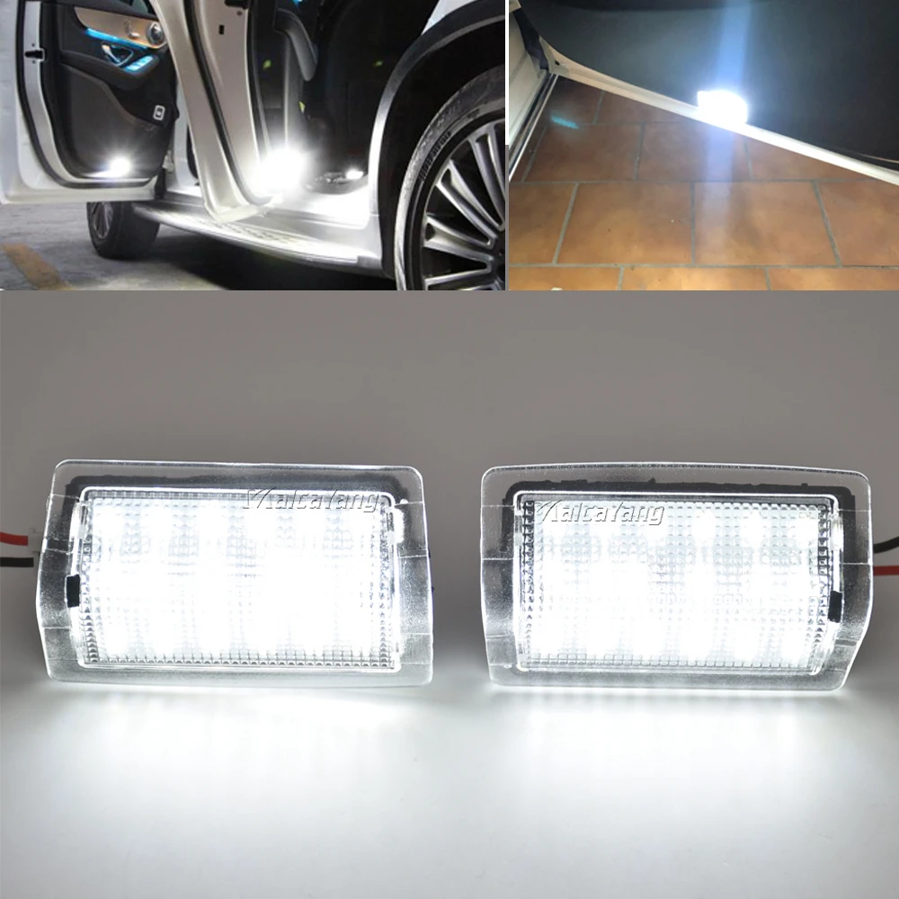 Luz LED de cortesía para puerta de coche – vista frontal