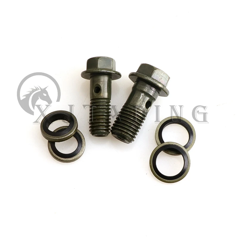 Tornillo banjo de freno M8/M10 x 1,25 x 22 mm para moto y ATV - imagen 2