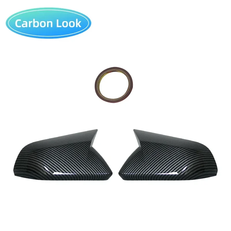 Tapas espejo retrovisor carbono negro brillante Ford Mustang 2015-2020 - imagen 5