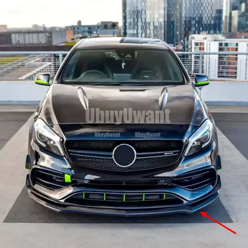 Alerón delantero Mercedes Clase A W176 vista frontal