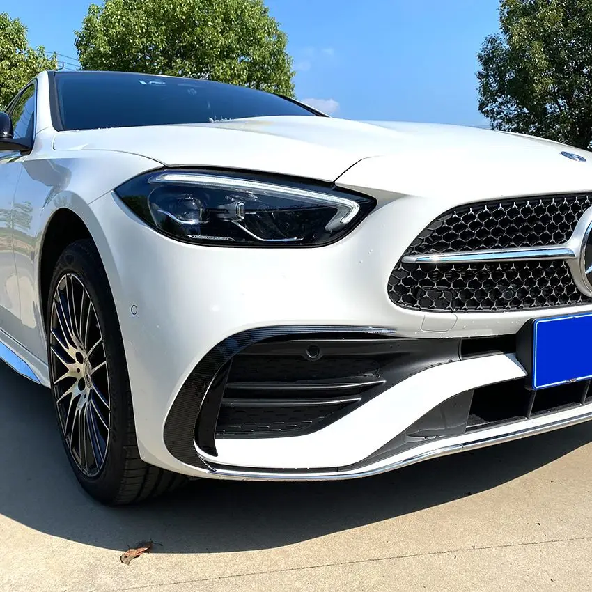 OEM Mercedes Clase C W206 AMG Splitter de parachoques 2022 original - imagen 3