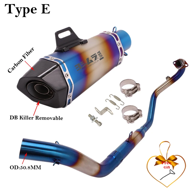 Sistema de escape completo para CFMoto NK250/NK300 con DB Killer - imagen 3