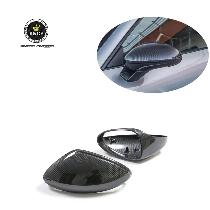 Carcasa espejo fibra carbono DRYFIT Porsche Cayman 718 Boxster